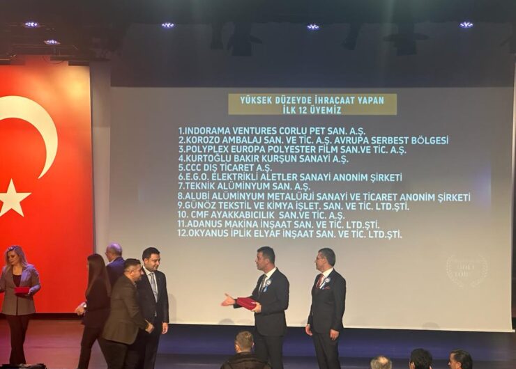 Alubi Alüminyum, Yüksek İhracat Yapan Firmalar Arasında!